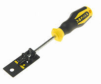 Отвертка крестовая PZ2х100мм Ø6мм магнитная (с держателем ) ER-1DZ-10H ЭВРИКА /1/12/144